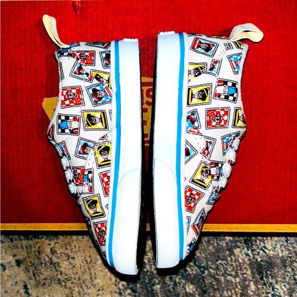 **SOLD** Vans X Waldo Collaboration (White/Multi-color), TD Size 6.5C - $30 - Picture 7 of 12